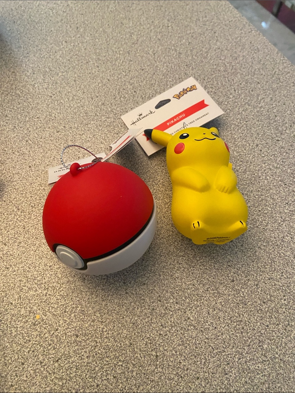 Hallmark Pokémon Pikachu & Poké Ball Yellow & Red